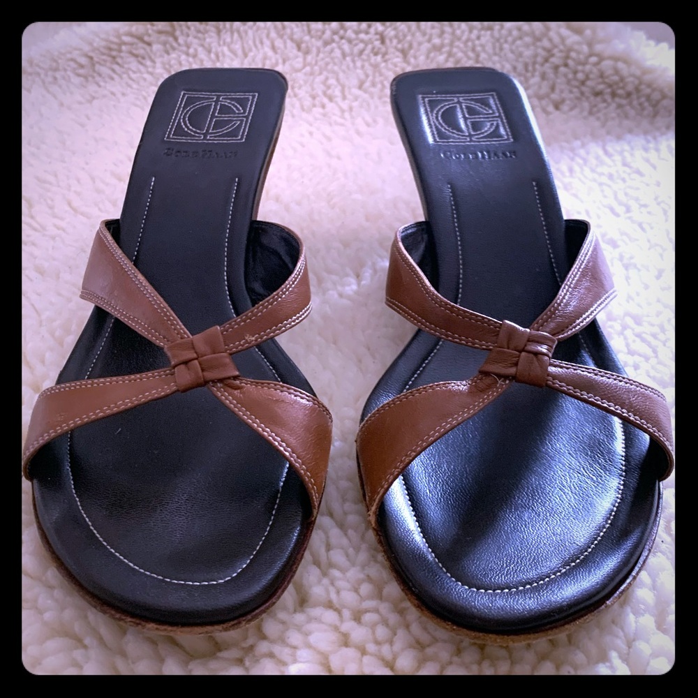 Cole Hahn Wedge Sandals